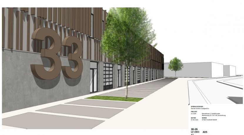 19 Bouwplan Weerenweg 33 01b