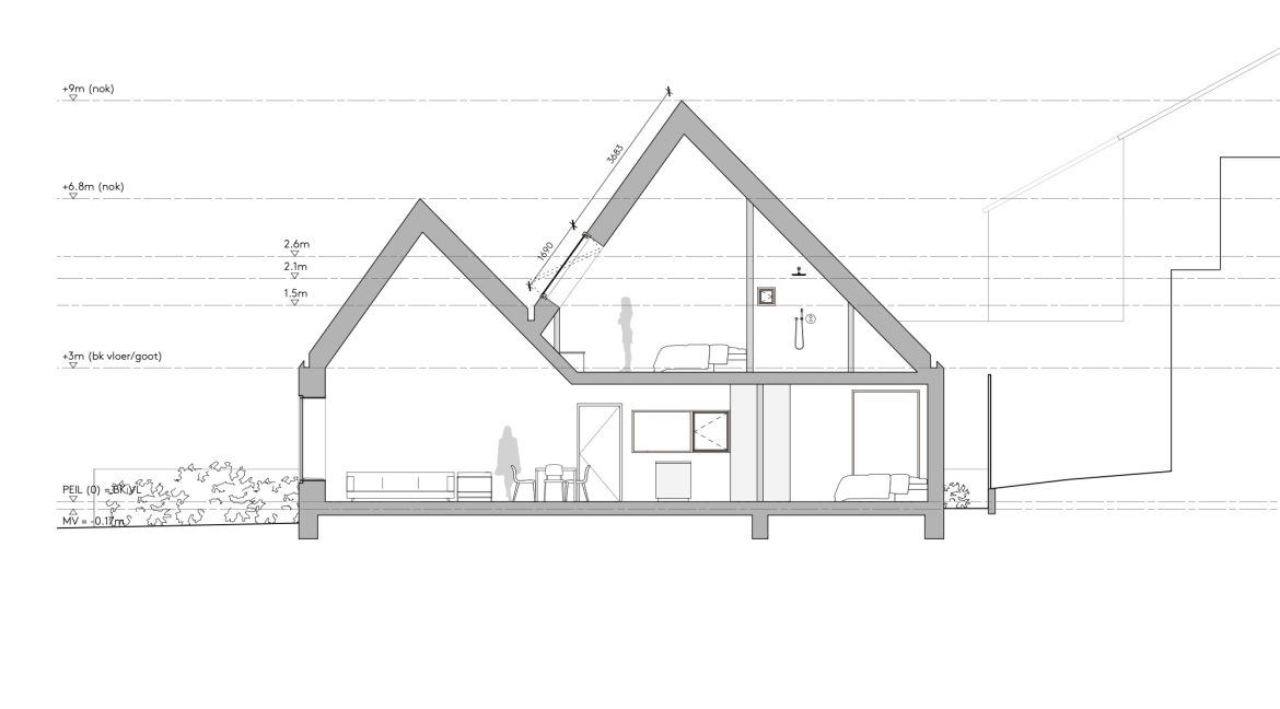 04 Akerdijk 116a Doorsnede_B