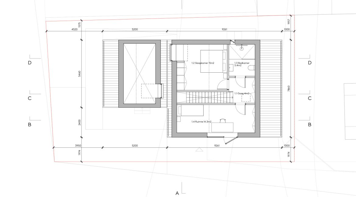 07 Akerdijk 116a Plattegrond 1e verdieping