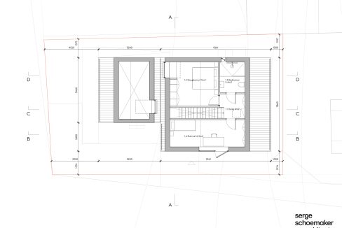 07 Akerdijk 116a Plattegrond 1e verdieping
